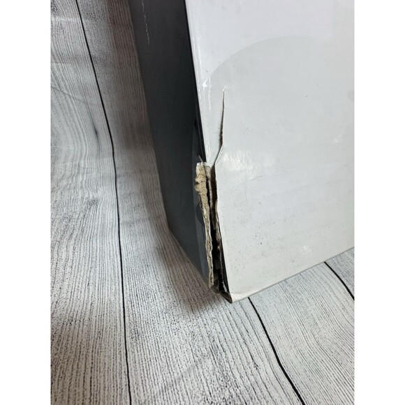 NINE WEST Gray Faux Suede Fur Trim Hiking Boots Sz 8 NWB - Picture 11 of 13